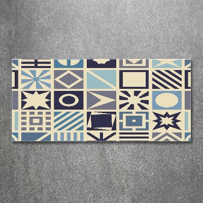 Quadro vetro acrilico Sfondo geometrico