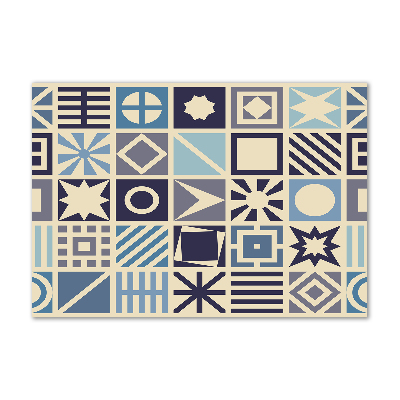 Quadro vetro acrilico Sfondo geometrico