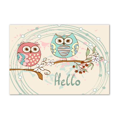 Quadro vetro acrilico Gufi