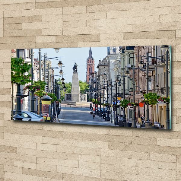 Quadro in vetro acrilico Łódź, Polonia