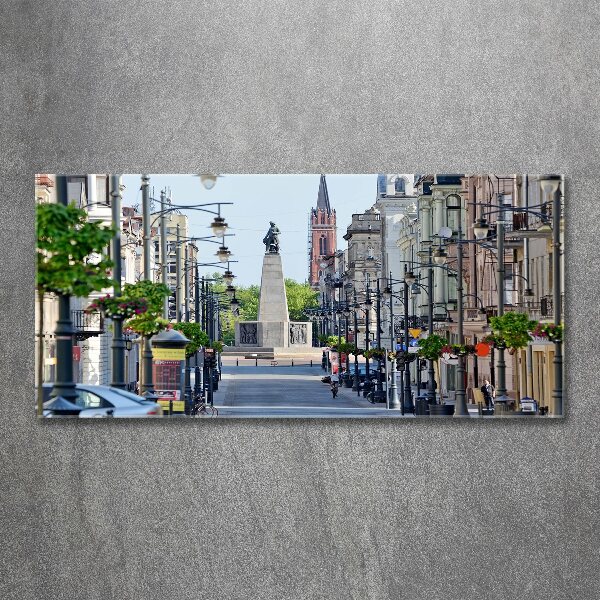 Quadro in vetro acrilico Łódź, Polonia