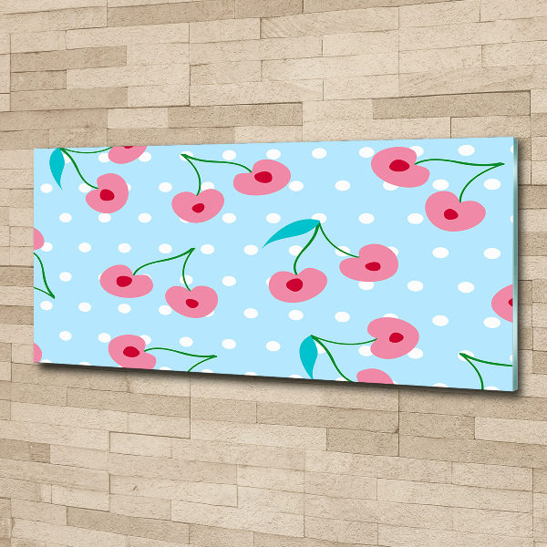 Quadro vetro acrilico Icone della frutta