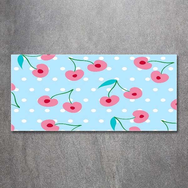 Quadro vetro acrilico Icone della frutta