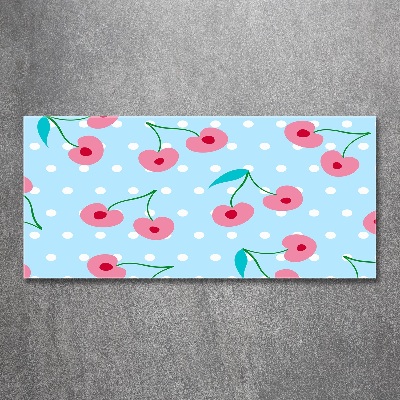 Quadro vetro acrilico Icone della frutta