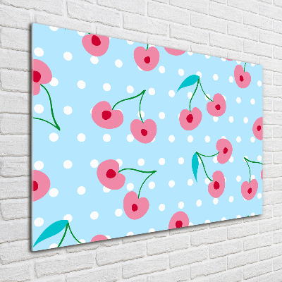 Quadro vetro acrilico Icone della frutta