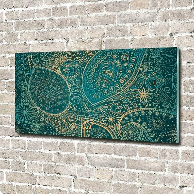 Quadro su vetro acrilico Sfondo di ornamenti