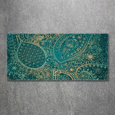 Quadro su vetro acrilico Sfondo di ornamenti