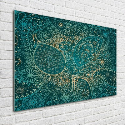 Quadro su vetro acrilico Sfondo di ornamenti