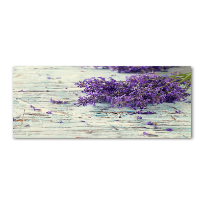 Quadro in vetro acrilico Lavanda