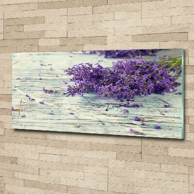 Quadro in vetro acrilico Lavanda