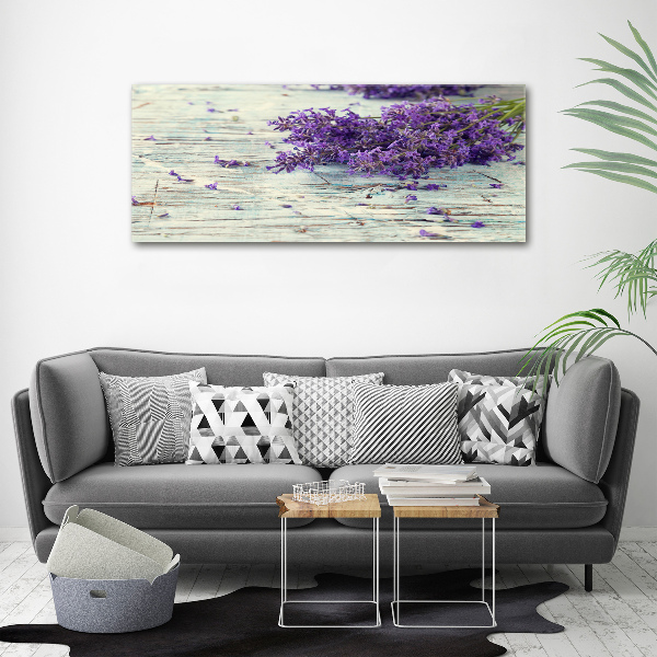 Quadro in vetro acrilico Lavanda