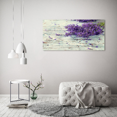 Quadro in vetro acrilico Lavanda