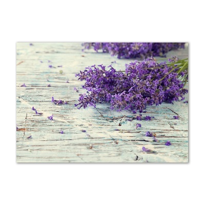 Quadro in vetro acrilico Lavanda