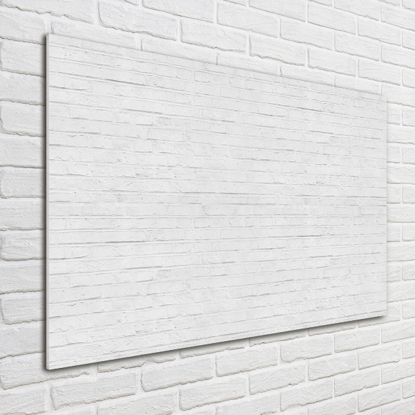 Quadro in vetro acrilico Muro di mattoni