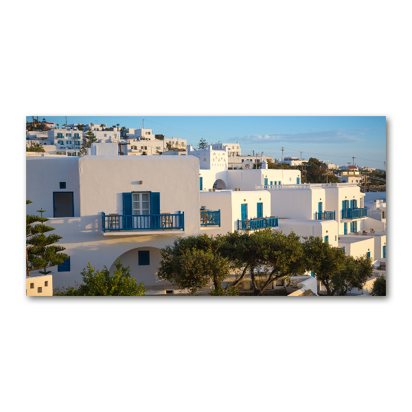 Quadro su vetro acrilico Mykonos, Grecia