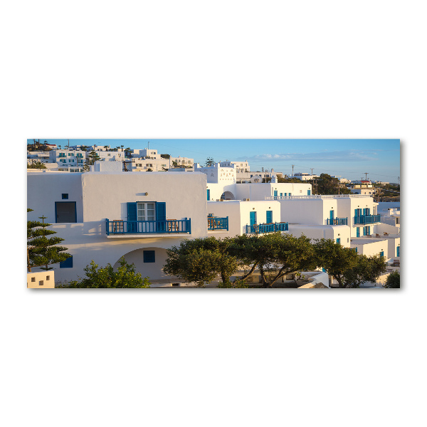 Quadro su vetro acrilico Mykonos, Grecia