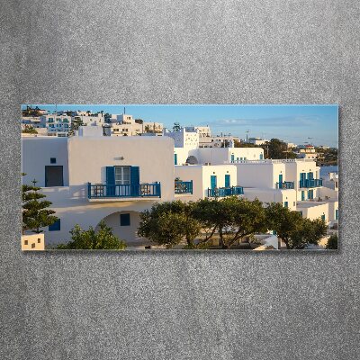 Quadro su vetro acrilico Mykonos, Grecia