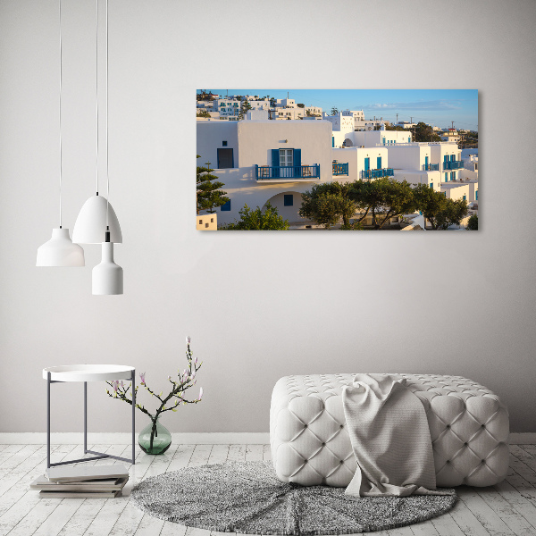 Quadro su vetro acrilico Mykonos, Grecia