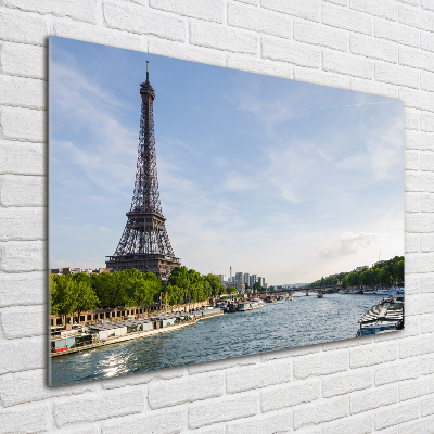 Quadro su vetro acrilico Torre Eiffel Parigi