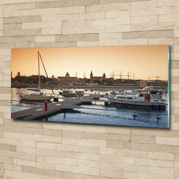 Quadro in vetro acrilico Stettino, Polonia