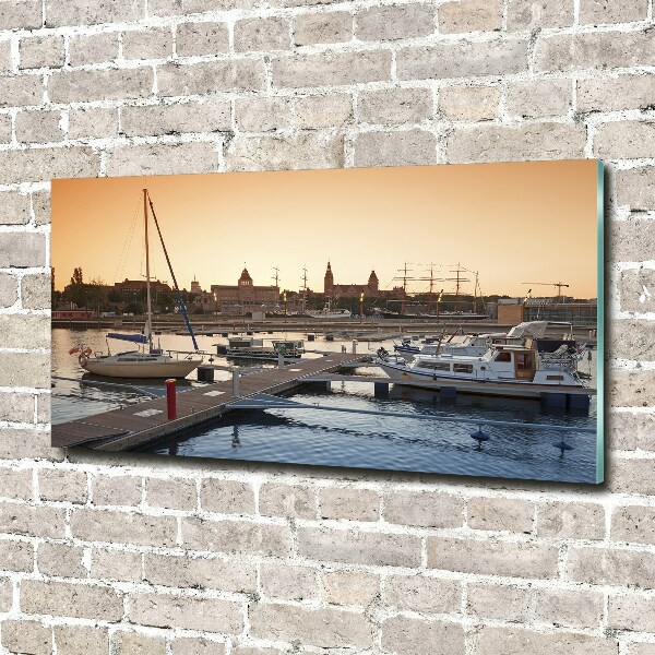 Quadro in vetro acrilico Stettino, Polonia