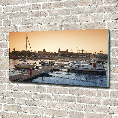 Quadro in vetro acrilico Stettino, Polonia