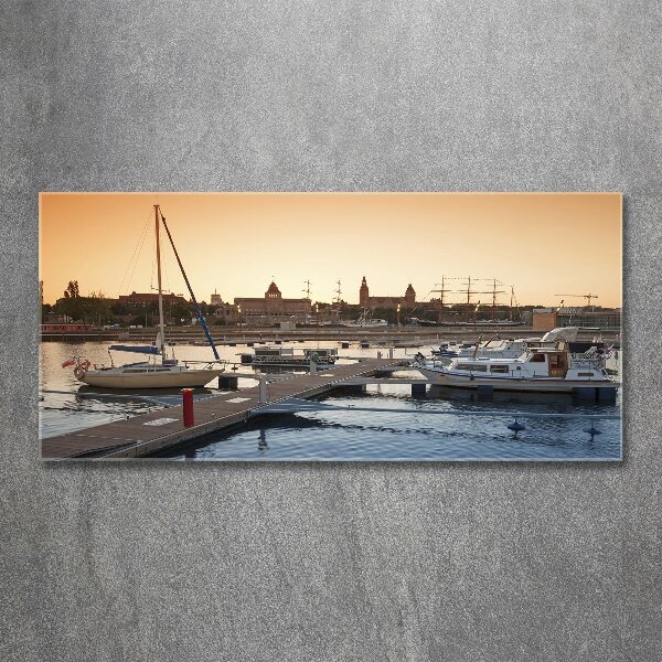 Quadro in vetro acrilico Stettino, Polonia