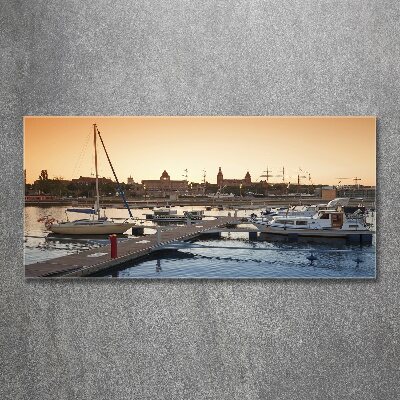 Quadro in vetro acrilico Stettino, Polonia