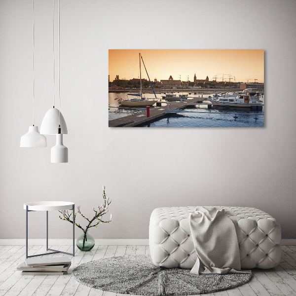 Quadro in vetro acrilico Stettino, Polonia