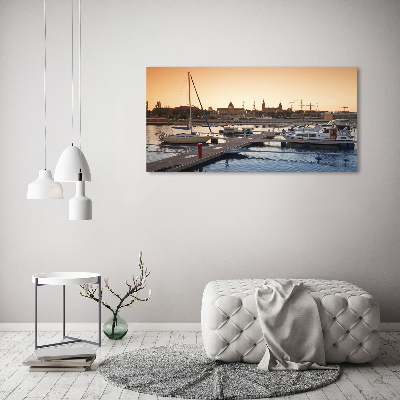 Quadro in vetro acrilico Stettino, Polonia