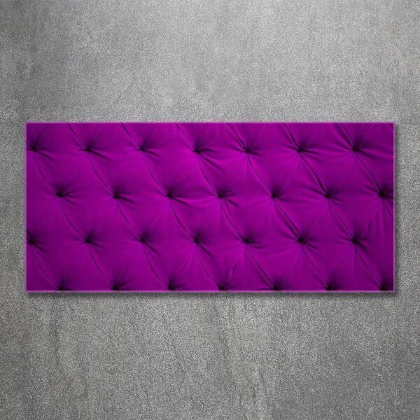 Quadro su vetro acrilico Parete di velluto