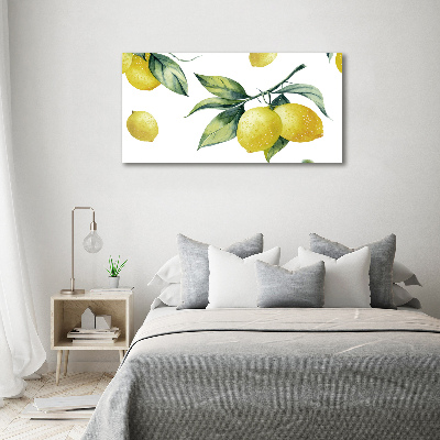 Quadro su vetro acrilico Limoni