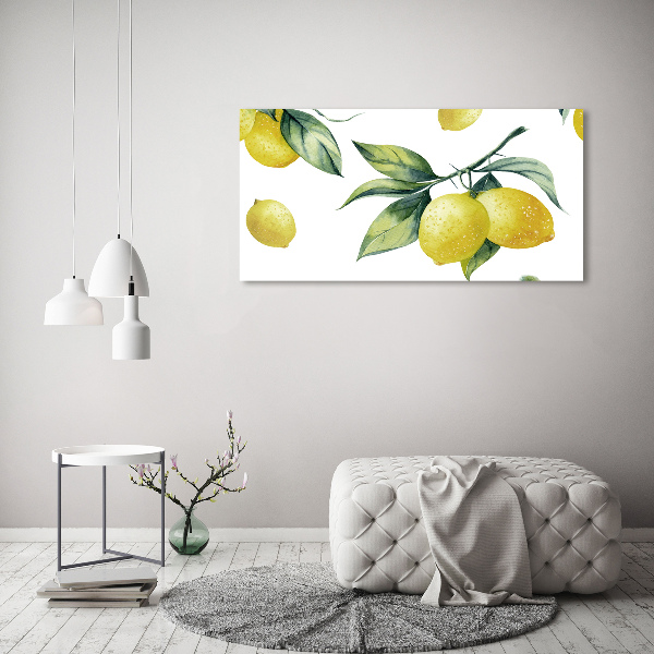 Quadro su vetro acrilico Limoni