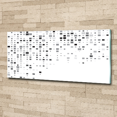 Quadro su vetro acrilico Quadrati di astrazione