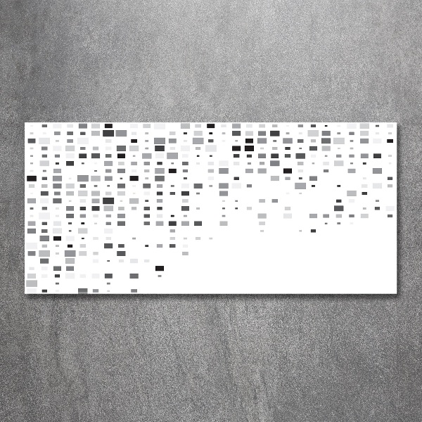 Quadro su vetro acrilico Quadrati di astrazione