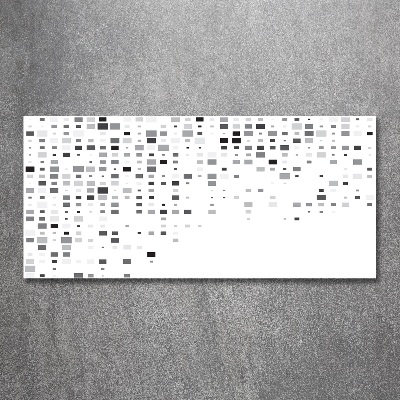 Quadro su vetro acrilico Quadrati di astrazione