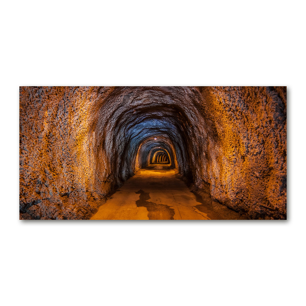 Quadro vetro acrilico Tunnel sotterraneo
