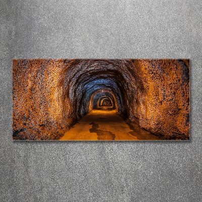 Quadro vetro acrilico Tunnel sotterraneo