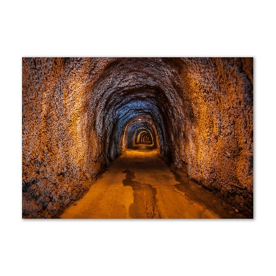 Quadro vetro acrilico Tunnel sotterraneo
