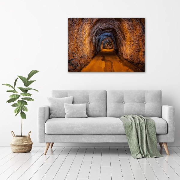 Quadro vetro acrilico Tunnel sotterraneo