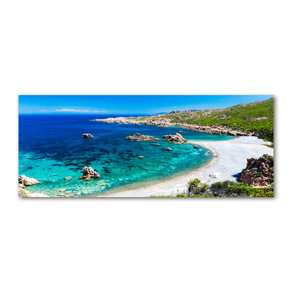 Quadro su vetro acrilico Baia di mare