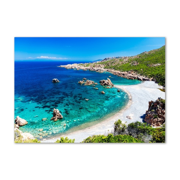 Quadro su vetro acrilico Baia di mare