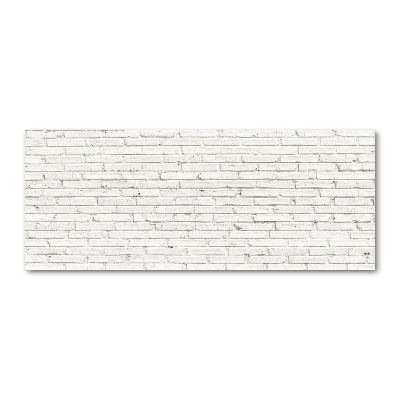 Quadro vetro acrilico Muro di mattoni