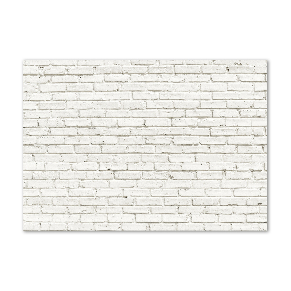 Quadro vetro acrilico Muro di mattoni