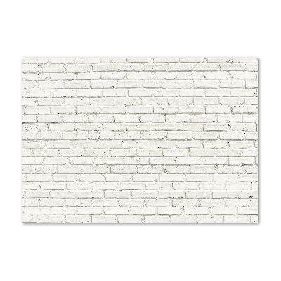 Quadro vetro acrilico Muro di mattoni