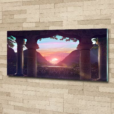 Quadro in vetro acrilico Architettura orientale