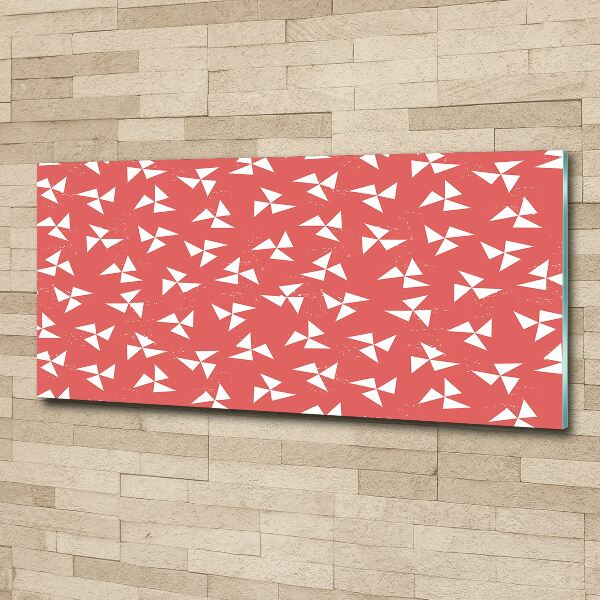 Quadro in vetro acrilico Sfondo geometrico