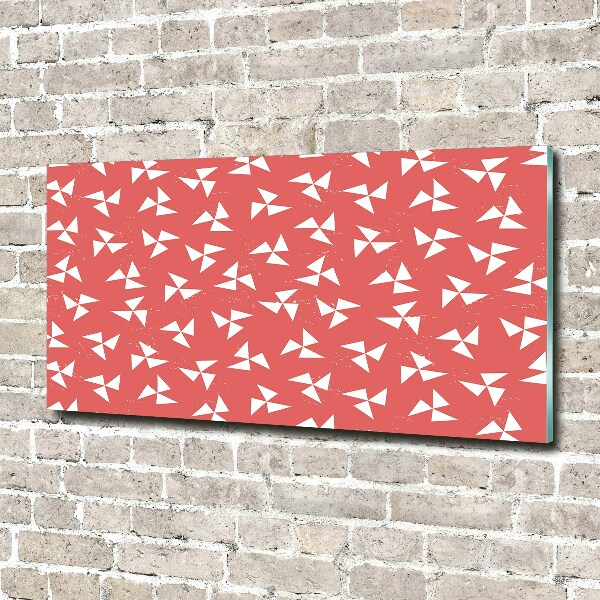 Quadro in vetro acrilico Sfondo geometrico