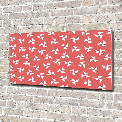 Quadro in vetro acrilico Sfondo geometrico