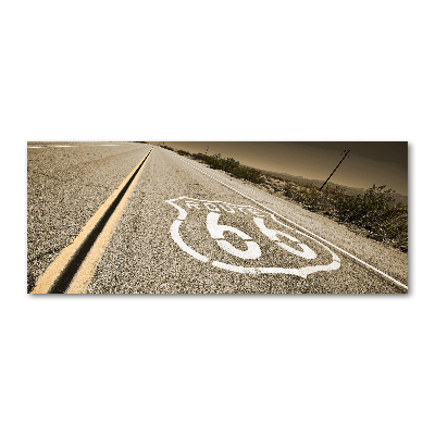 Quadro vetro acrilico Strada in California